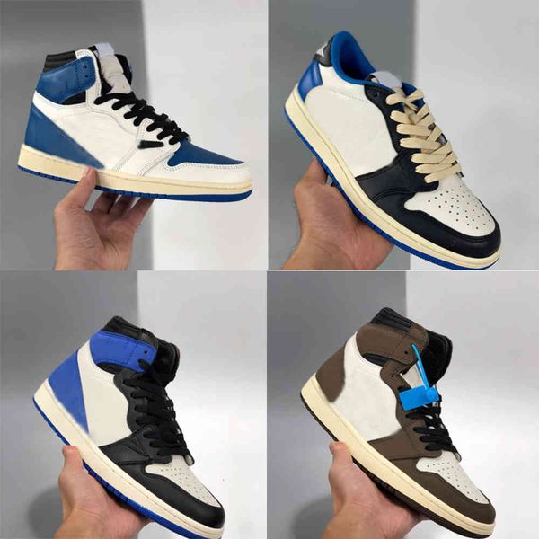1 authentic jumpman 1s high basketball shoes military blue brown cactus jack og ts sp 1 men sports outdoor sneakers, Black
1 authentic jumpman 1s high basketball shoes military blue brown cactus jack og ts sp 1 men sports outdoor sneakers, Black