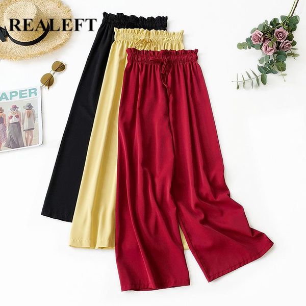 women's pants & capris realeft autumn 2021 arrival women full length beach solid casual high waist elastic wide leg girls with belt, Black;white
women's pants & capris realeft autumn 2021 arrival women full length beach solid casual high waist elastic wide leg girls with belt, Black;white