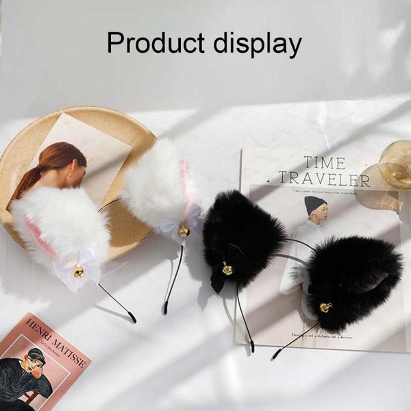 hair clips & barrettes girl's fashion fluffy cat ears headband plush cute with bells and bow hairpins artificial furs headwear daiiy we, Golden;silver
hair clips & barrettes girl's fashion fluffy cat ears headband plush cute with bells and bow hairpins artificial furs headwear daiiy we, Golden;silver