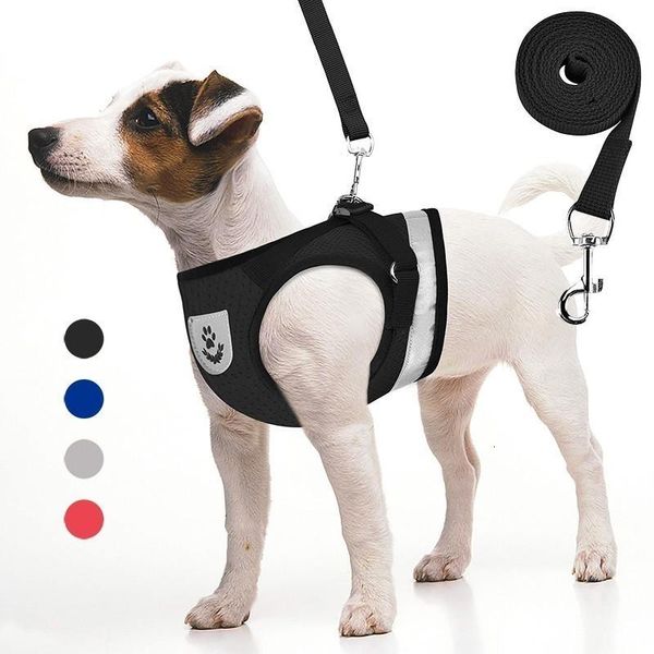 dog apparel reflective small medium big harness vest breathable puppy pet leash set escape proof design supplies
dog apparel reflective small medium big harness vest breathable puppy pet leash set escape proof design supplies