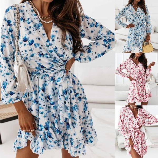 casual dresses dress women's floral v neck midi summer ladies beach ruffle long sleeve holiday sundress vestidos de mujer, Black;gray
casual dresses dress women's floral v neck midi summer ladies beach ruffle long sleeve holiday sundress vestidos de mujer, Black;gray