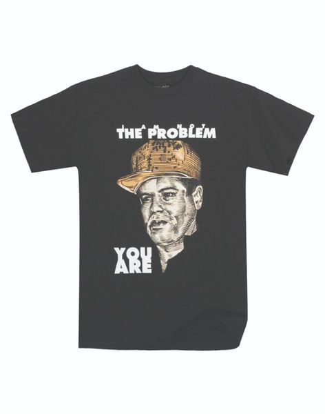 men's t-shirts im not the propblem chapo men t shirt harajuku fashion classic tee, White;black 
men's t-shirts im not the propblem chapo men t shirt harajuku fashion classic tee, White;black