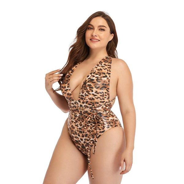 one-piece suits leopard v-neck swimsuit crisscross back women girls beach bathing swimwear suit plus size
one-piece suits leopard v-neck swimsuit crisscross back women girls beach bathing swimwear suit plus size