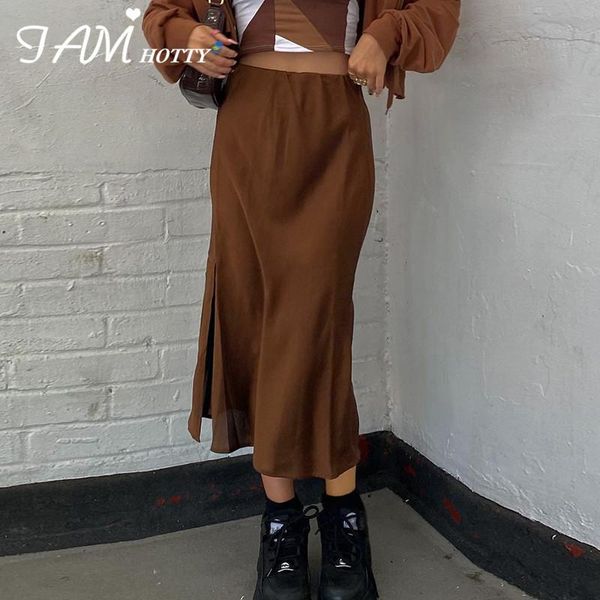 skirts vintage split long skirt women cyber y2k fashion straight satin high waist summer outfits 2021 casual aesthetic iamty, Black
skirts vintage split long skirt women cyber y2k fashion straight satin high waist summer outfits 2021 casual aesthetic iamty, Black