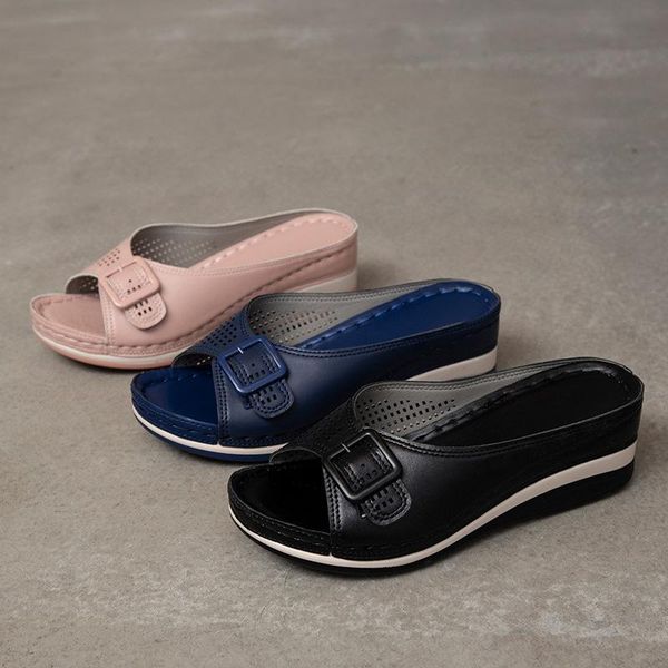 slippers shoes big size fretwork heels women summer slides pantofle low on a wedge soft 2021 basic casual fabric rome pu leisure, Black
slippers shoes big size fretwork heels women summer slides pantofle low on a wedge soft 2021 basic casual fabric rome pu leisure, Black