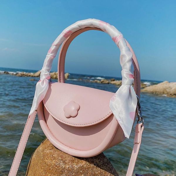 shoulder bags semicircle small ribbon tote 2021 summer pu leather women's designer handbag cute girl messenger
shoulder bags semicircle small ribbon tote 2021 summer pu leather women's designer handbag cute girl messenger
