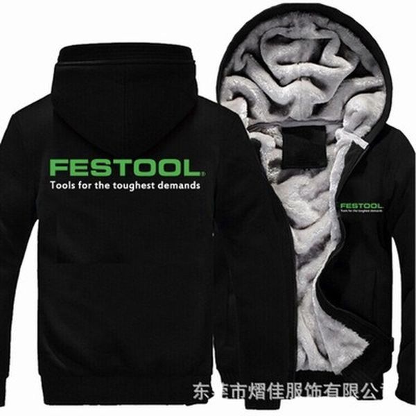 men's hoodies & sweatshirts winter men for festool tools jacket thicken warm fleece cotton zipper raglan coat male tracksuits, Black
men's hoodies & sweatshirts winter men for festool tools jacket thicken warm fleece cotton zipper raglan coat male tracksuits, Black