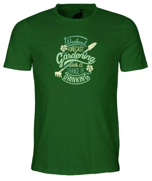 Gardening & Drinking Forecast funny MENS T SHIRT gardener garden growing plant, White;black
Gardening & Drinking Forecast funny MENS T SHIRT gardener garden growing plant, White;black