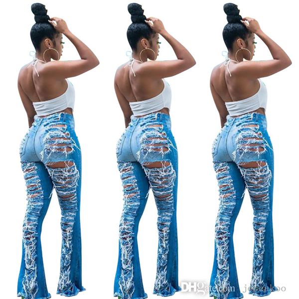 women jeans summer designer fashion street style ins net red solid color hollow out hole cave wash wid leg pants, Blue
women jeans summer designer fashion street style ins net red solid color hollow out hole cave wash wid leg pants, Blue