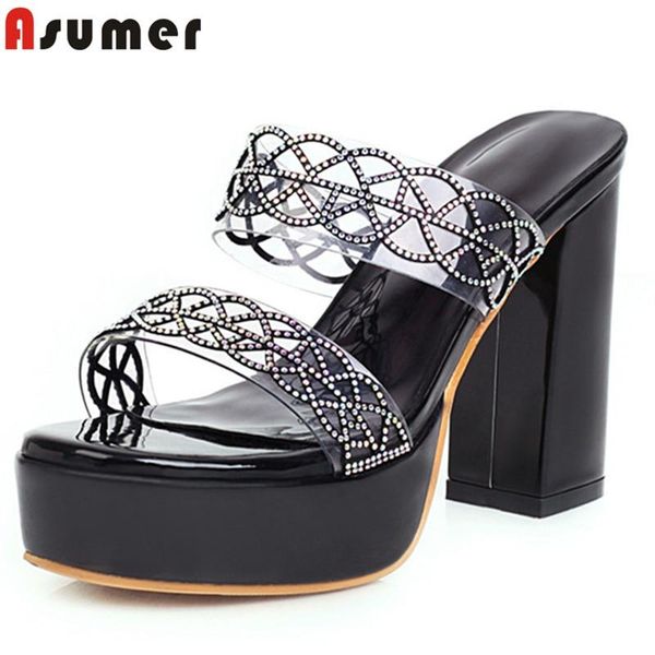 arrival party wedding shoes women sandals fashion summer high heels platform ladies big size 43, Black
arrival party wedding shoes women sandals fashion summer high heels platform ladies big size 43, Black