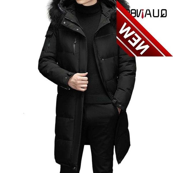 men's thickened down jacket -30 winter warm coat 2021 new men fashion long white duck hooded parkas plus size 5xl, Black
men's thickened down jacket -30 winter warm coat 2021 new men fashion long white duck hooded parkas plus size 5xl, Black