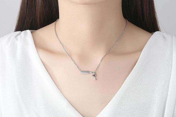 love wine pendant necklace woman necklaces and cubic zirconia unique design jewelry, Silver
love wine pendant necklace woman necklaces and cubic zirconia unique design jewelry, Silver