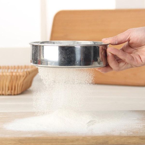 baking & pastry tools professional round stainless steel kitchen fine mesh flour sifter cake household
baking & pastry tools professional round stainless steel kitchen fine mesh flour sifter cake household