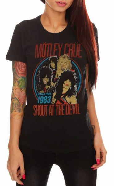 motley crue shout at the devil girls women's t-shirt new authentic & licensed, White;black
motley crue shout at the devil girls women's t-shirt new authentic & licensed, White;black