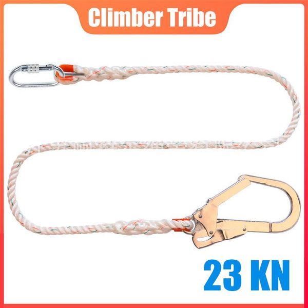 cords, slings and webbing 1.5m safety lanyard outdoor climbing harness belt fall protection rope large snap hooks carabineer sling rescue /5
cords, slings and webbing 1.5m safety lanyard outdoor climbing harness belt fall protection rope large snap hooks carabineer sling rescue /5