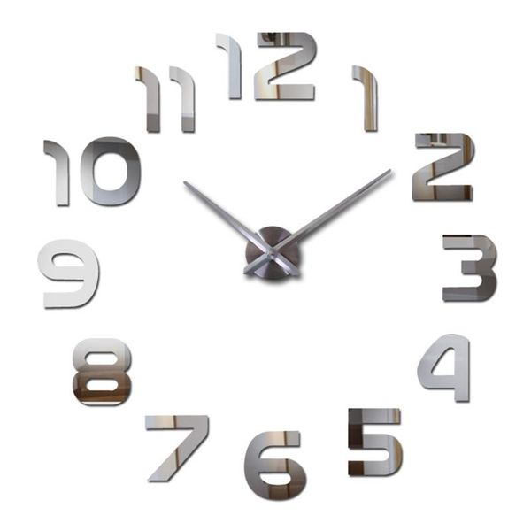 wall clocks gift decoration indoor modern living room eva 3d stickers diy clock large display office silent home mirror surface
wall clocks gift decoration indoor modern living room eva 3d stickers diy clock large display office silent home mirror surface