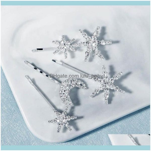 headbands jewelrykorean fashion star moon design hairpins clips shining rhinestone simple hairgrips women girls hair decor jewelry aessories, Silver
headbands jewelrykorean fashion star moon design hairpins clips shining rhinestone simple hairgrips women girls hair decor jewelry aessories, Silver
