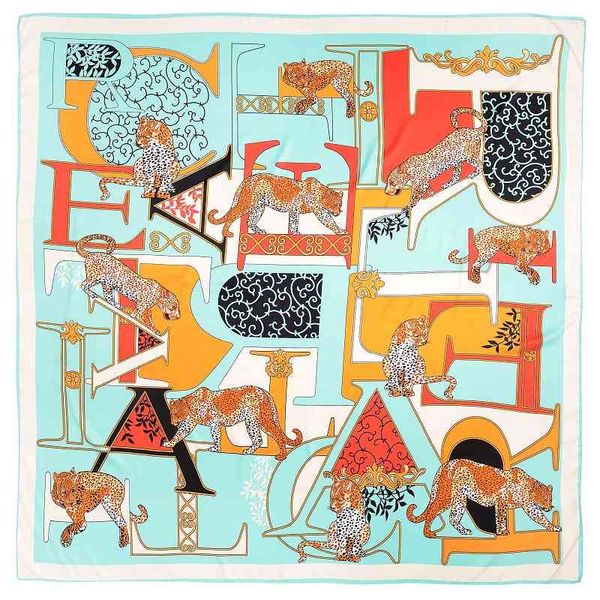 pobing luxury brand 100% twill silk scarf woman letter leopard neck wraps echarpe square female big size shawl hijab neckerchief, Blue;gray
pobing luxury brand 100% twill silk scarf woman letter leopard neck wraps echarpe square female big size shawl hijab neckerchief, Blue;gray