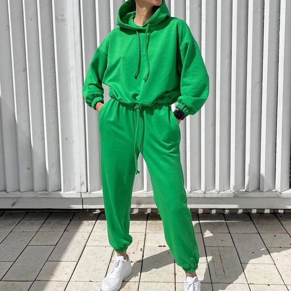 women's two piece pants casual sports suits women loose hooded long sleeve solid cloth suit female streetwear autumn winter fashion set, White
women's two piece pants casual sports suits women loose hooded long sleeve solid cloth suit female streetwear autumn winter fashion set, White