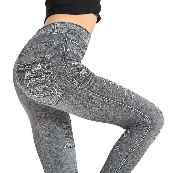women's leggings fashion women mock pocket and hole jeans slim pants woman jeggings ladies denim skinny trousers, Black
women's leggings fashion women mock pocket and hole jeans slim pants woman jeggings ladies denim skinny trousers, Black
