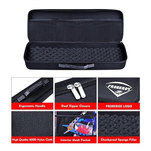 hand-held kit box 600d waterproof multiple pockets none rod fishing accessories