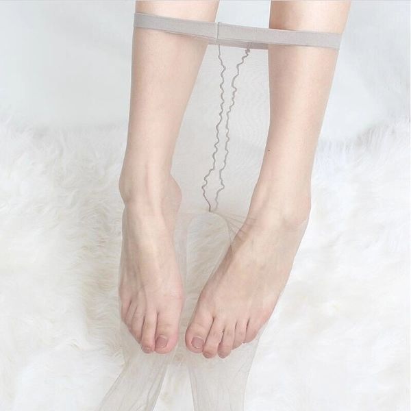 0d summer ultra one-line crotch flh color black stocking's thin pantyhose toe transparent, Black;white
0d summer ultra one-line crotch flh color black stocking's thin pantyhose toe transparent, Black;white