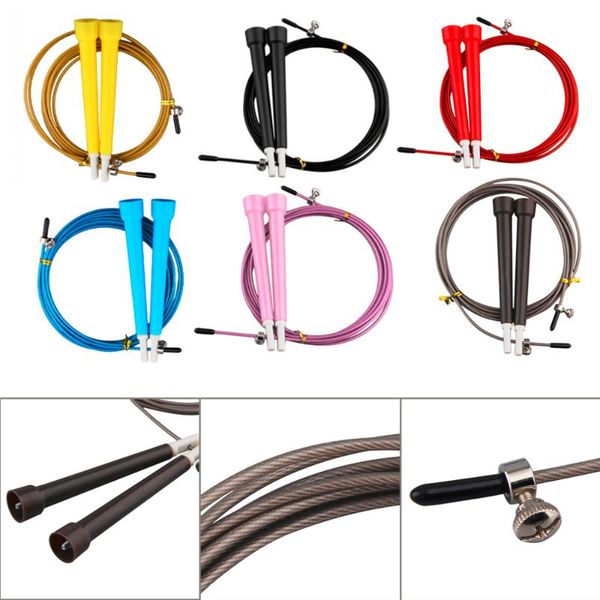 jump ropes wire skipping rope length adjustable crossfit fitness equipment high speed aerobic steel 3m men women 3 m (personal)
jump ropes wire skipping rope length adjustable crossfit fitness equipment high speed aerobic steel 3m men women 3 m (personal)