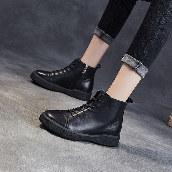 boots 2021 motorcycle women genuine calfskin leather plus size autumn winter fashion brand ankle shoes lace-up single, Black
boots 2021 motorcycle women genuine calfskin leather plus size autumn winter fashion brand ankle shoes lace-up single, Black