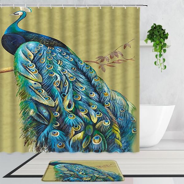 shower curtains blue peacocks elegant animal color feather flowers landscape bathroom curtain set non-slip bath mats carpet rugs
shower curtains blue peacocks elegant animal color feather flowers landscape bathroom curtain set non-slip bath mats carpet rugs