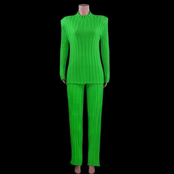 gym clothing vintage long ribbed knitted solid color sweater trousers set for daily wear outfit, White;black
gym clothing vintage long ribbed knitted solid color sweater trousers set for daily wear outfit, White;black