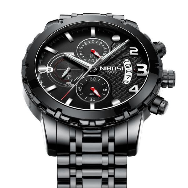 wristwatches nibosi mens watches quartz watch men fashion military luminous waterproof wrist relogio masculino, Slivery;brown
wristwatches nibosi mens watches quartz watch men fashion military luminous waterproof wrist relogio masculino, Slivery;brown