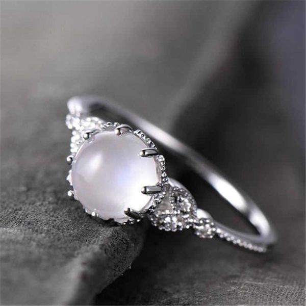 wedding rings trendy moonstone for women vintage ring engagement party jewelry gift size 6-10, Slivery;golden
wedding rings trendy moonstone for women vintage ring engagement party jewelry gift size 6-10, Slivery;golden
