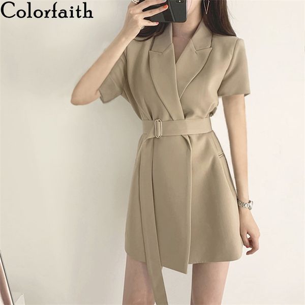 women summer dresses notched high waist korean style lace up vintage elegant office lady mini dress dr1283-a 210427, White;black
women summer dresses notched high waist korean style lace up vintage elegant office lady mini dress dr1283-a 210427, White;black