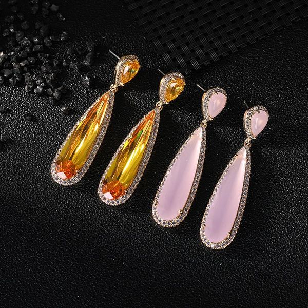 dangle & chandelier bilincolor fashion simple cubic zirconia long drop earring for women wedding gift dinner party, Silver
dangle & chandelier bilincolor fashion simple cubic zirconia long drop earring for women wedding gift dinner party, Silver