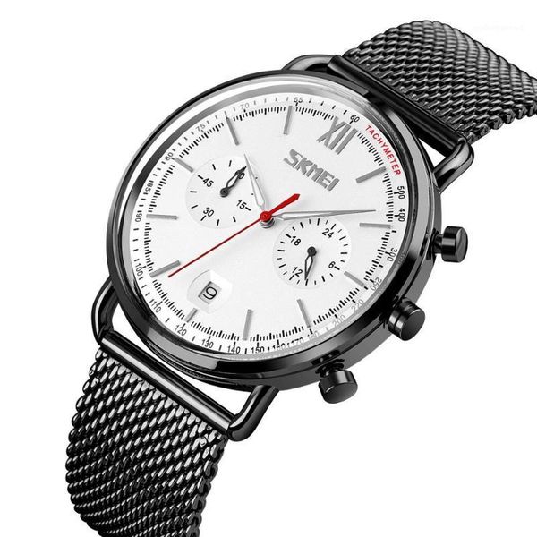 wristwatches fashion men watches skmei brand quartz watch satch date display wristwatch for man luxury stainless steel waterproof clock, Slivery;brown
wristwatches fashion men watches skmei brand quartz watch satch date display wristwatch for man luxury stainless steel waterproof clock, Slivery;brown