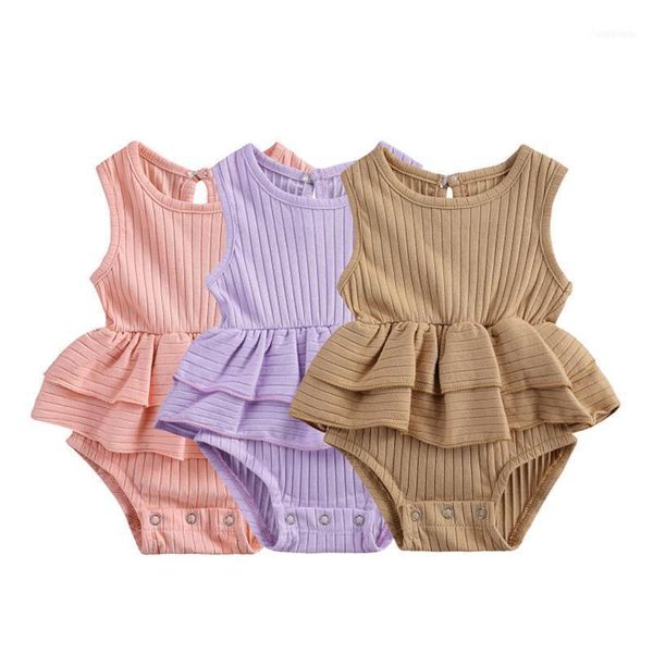 clothing sets summer born baby girls casual ribbed rompers toddler infant loose ruffle sleeveless round neck layered cotton playsuit1, White
clothing sets summer born baby girls casual ribbed rompers toddler infant loose ruffle sleeveless round neck layered cotton playsuit1, White