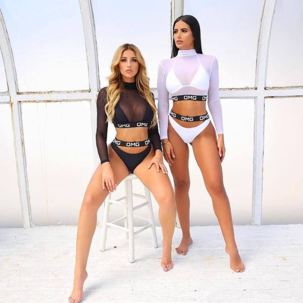 colors fashion women tracksuit mesh letter beach 2 pieces outfits for set clothes dls6134 women's tracksuits, Gray
colors fashion women tracksuit mesh letter beach 2 pieces outfits for set clothes dls6134 women's tracksuits, Gray