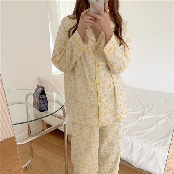 winter sanding pajamas set lapel womens sleepwears collar floral print shirt pijamas 2 piece pants lounge wear home suit y245, Black;red
winter sanding pajamas set lapel womens sleepwears collar floral print shirt pijamas 2 piece pants lounge wear home suit y245, Black;red