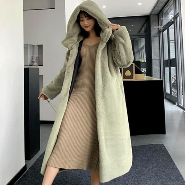 high-quality winter women's luxury long fur artificial rabbit loose lapel thick plus size women s plush coat, Black
high-quality winter women's luxury long fur artificial rabbit loose lapel thick plus size women s plush coat, Black