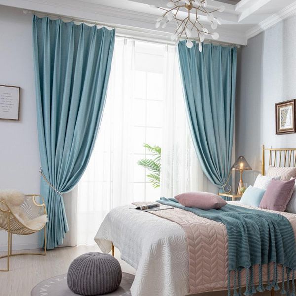 curtain & drapes nordic pastoral style fashion full shading cotton and linen blue simple designed modern thick
curtain & drapes nordic pastoral style fashion full shading cotton and linen blue simple designed modern thick