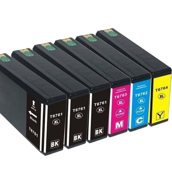 ink cartridges 6 pack compatible for 676 t676xl workforce wp-4520, 4530, 4533, 4540, 4590, 4010, 4020, 4023, 4090 printer
ink cartridges 6 pack compatible for 676 t676xl workforce wp-4520, 4530, 4533, 4540, 4590, 4010, 4020, 4023, 4090 printer