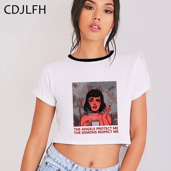 summer angel and demon print men t shirt women harajuku tank white clothes tees short sleeve femme, White;black
summer angel and demon print men t shirt women harajuku tank white clothes tees short sleeve femme, White;black