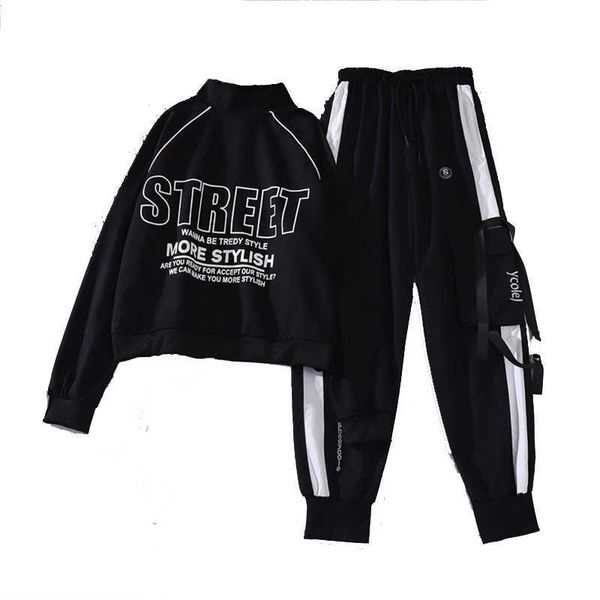 spring autumn women loose cargo pants long sleeve streetwear hip hop ribbon joggers high waist trousers 210531, White
spring autumn women loose cargo pants long sleeve streetwear hip hop ribbon joggers high waist trousers 210531, White