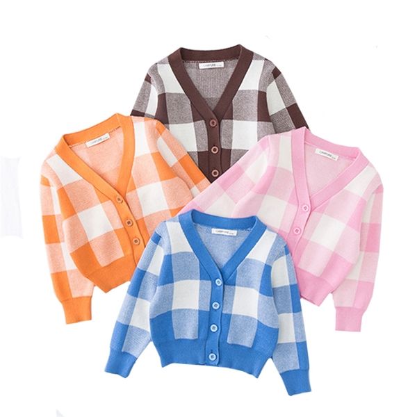 baby sweater 1-6 yrs boys girls sweaters cardigans autumn causal toddler long sleeves knitwear jackets grid children knit 210417, Blue
baby sweater 1-6 yrs boys girls sweaters cardigans autumn causal toddler long sleeves knitwear jackets grid children knit 210417, Blue