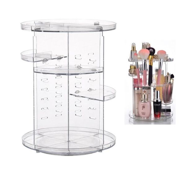 storage boxes & bins makeup organizer 360 rotating adjustable box plastic clear acrylic/transparent jewelry necklace nail polish cosmetic
storage boxes & bins makeup organizer 360 rotating adjustable box plastic clear acrylic/transparent jewelry necklace nail polish cosmetic