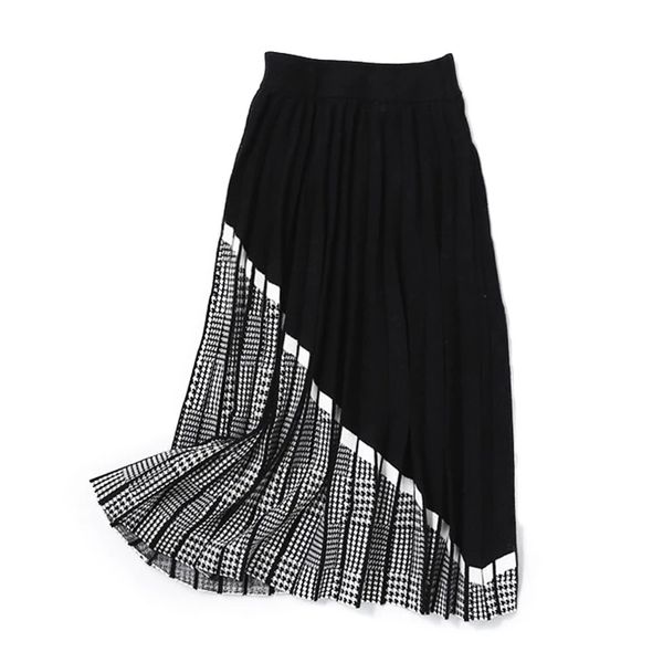 knit skirts large size ladies' fat mm thick grid knitted joker micro big tall waist long pleated skirt 210525, Black
knit skirts large size ladies' fat mm thick grid knitted joker micro big tall waist long pleated skirt 210525, Black