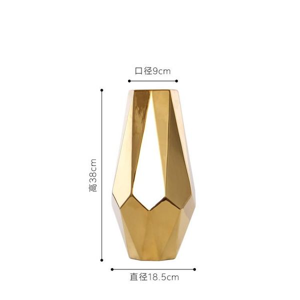gold luxury minimalist creative vase ceramic home design geometric decor dried flowers interior plant holder vaas vases eh50va
gold luxury minimalist creative vase ceramic home design geometric decor dried flowers interior plant holder vaas vases eh50va