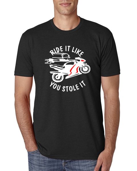 ride it like you stole it tshirt motorbike t shirt fun tee biker gift idea, White;black
ride it like you stole it tshirt motorbike t shirt fun tee biker gift idea, White;black