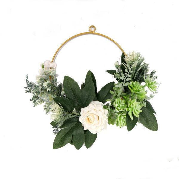 decorative flowers & wreaths artificial rose succulent wreath multifunctional accessory weddings bridal shower home party decoration
decorative flowers & wreaths artificial rose succulent wreath multifunctional accessory weddings bridal shower home party decoration