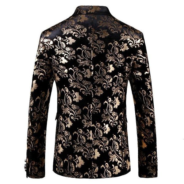 Men's Suits & Blazers Slim Casual Men Fashion Gold Print Stage Costume Singer Host Musician Dancer Business Party Prom Jacket Banquet JB8J, White;black
Men's Suits & Blazers Slim Casual Men Fashion Gold Print Stage Costume Singer Host Musician Dancer Business Party Prom Jacket Banquet JB8J, White;black
